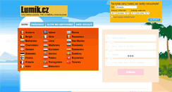 Desktop Screenshot of lumik.cz